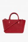 Bottega Veneta Double Knot Bag For Women 11.8in 30cm In Chalk