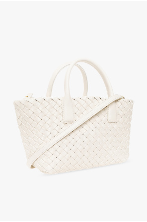 Bottega woven Veneta ‘Cabat Mini’ shopper bag