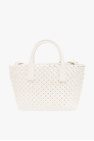 Bottega Veneta WHITE ‘Cabat Mini’ shopper bag