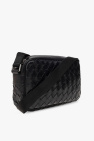 Bottega Veneta BLACK ‘Intrecciato Camera Small’ shoulder bag