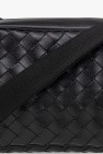 Bottega Veneta BLACK ‘Intrecciato Camera Small’ shoulder bag