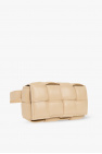 Bottega Veneta beige ‘Padded Cassette Mini’ belt bag