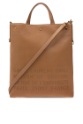 Saint Laurent beige ‘Universite’ shopper bag