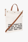 Saint Laurent cream ‘Universite’ shopper bag