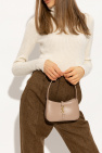 Saint Laurent beige ‘Le 5 A 7 Mini’ hobo handbag