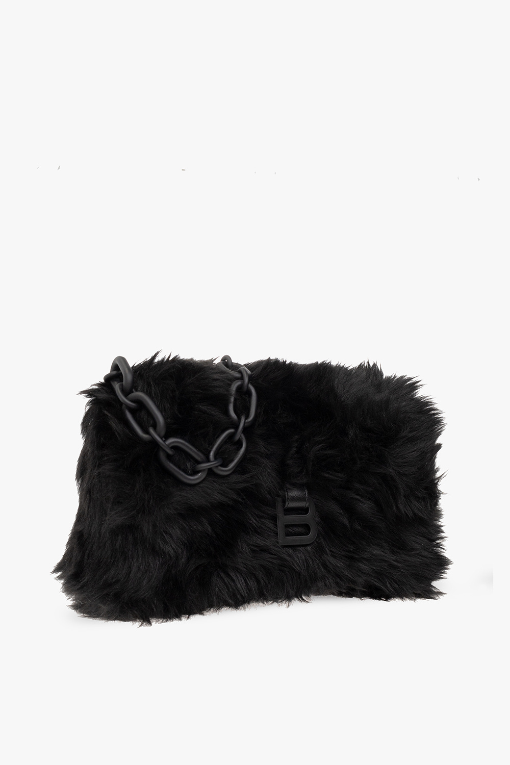 Balenciaga ‘Downtown XS’ faux fur shoulder bag