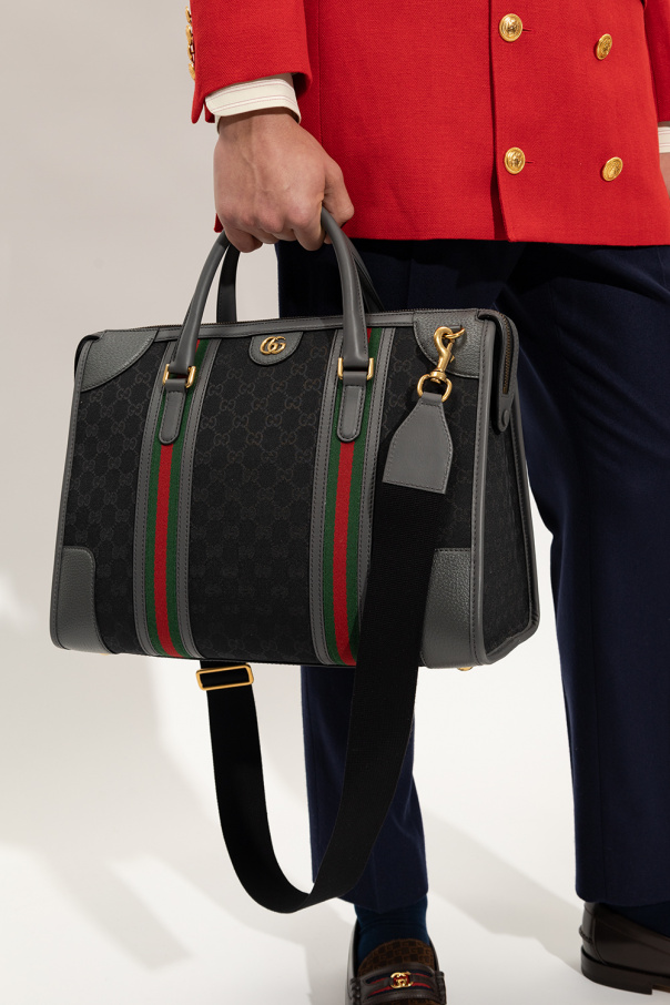 Gucci ‘Bauletto Large’ duffel bag | Men's Bags | Vitkac