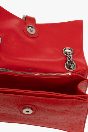 Balenciaga ‘Crush Small’ shoulder Raffia bag
