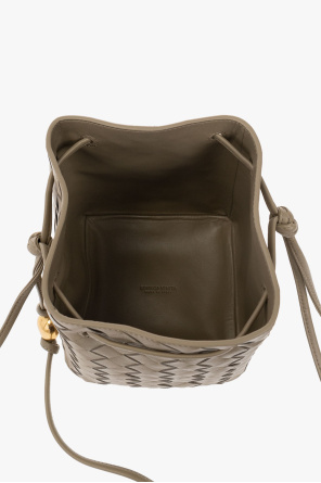 bottega Bolso Veneta Leather bucket shoulder bag