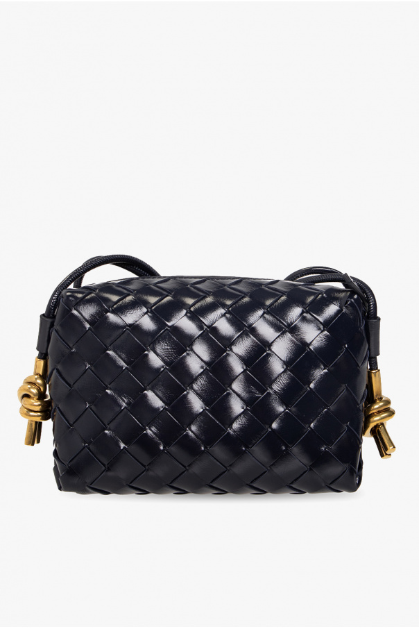 Navy blue 'Loop Small' shoulder bag Bottega Veneta - Vitkac HK