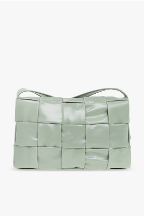 Bottega ribbed Veneta ‘Cassette Small’ shoulder bag