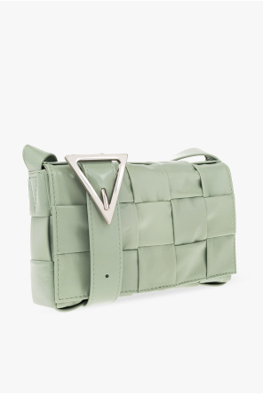 Bottega ribbed Veneta ‘Cassette Small’ shoulder bag