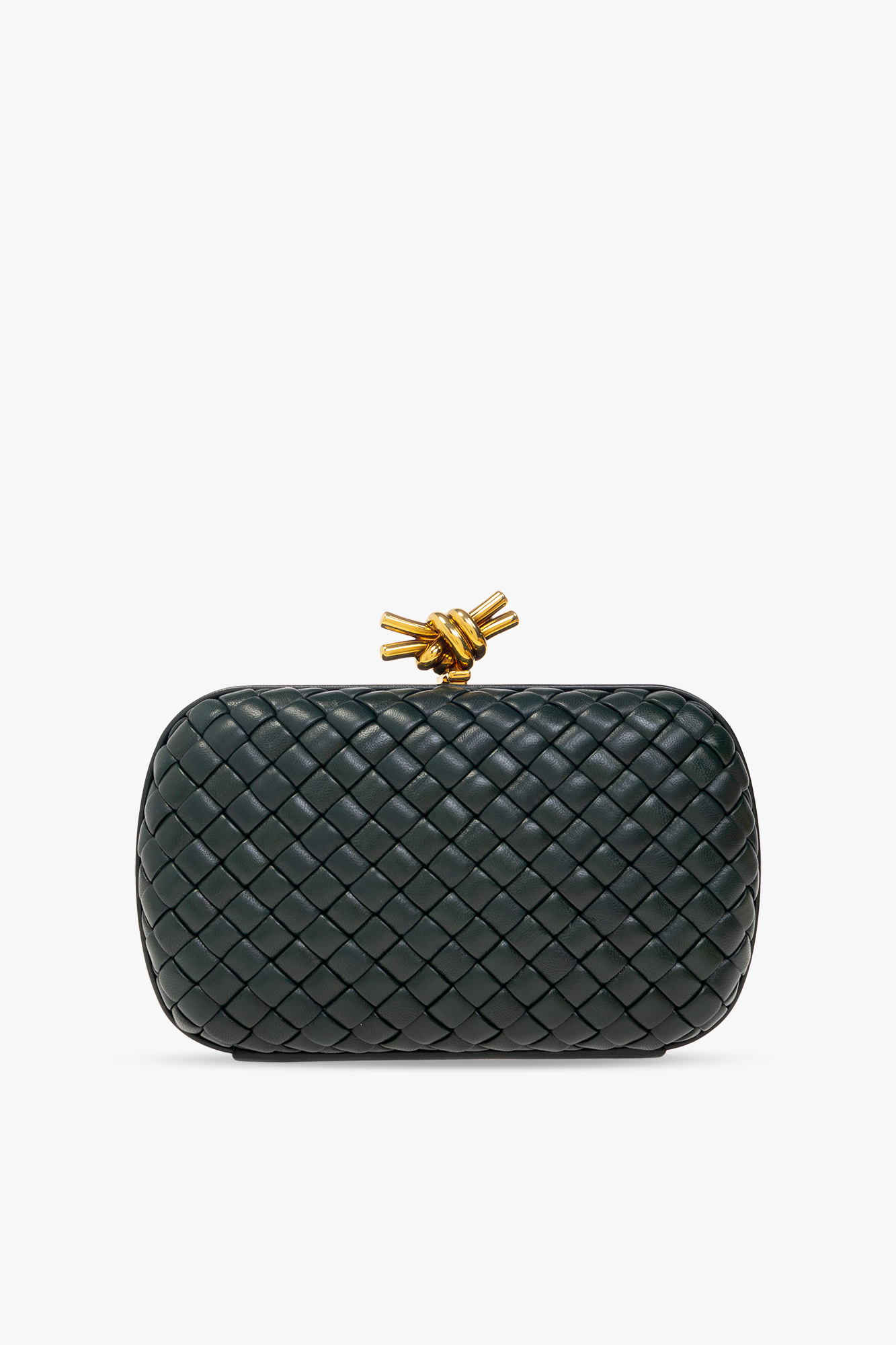 bottega beige Veneta ‘Knot Small’ clutch