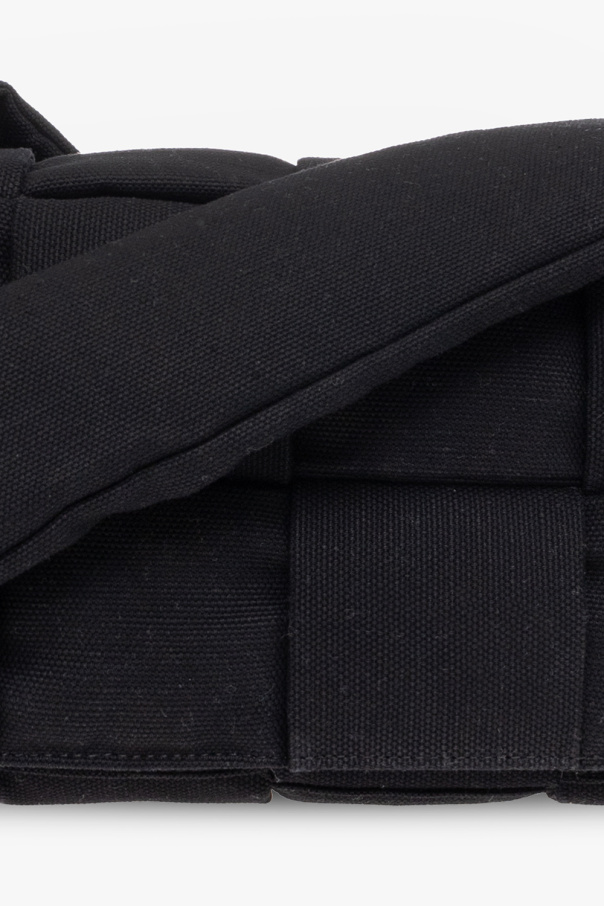 bottega Grey Veneta ‘Cassette Medium’ shoulder bag