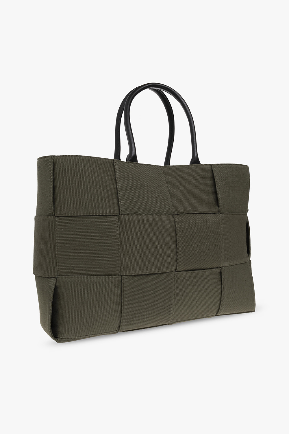 bottega ribbed-knit Veneta ‘Arco Large’ shopper bag