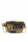 Versace Jeans Couture BLACK Belt bag with Barocco motif