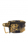 Versace Jeans Couture BLACK Belt bag with Barocco motif
