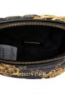 Versace Jeans Couture BLACK Belt bag with Barocco motif