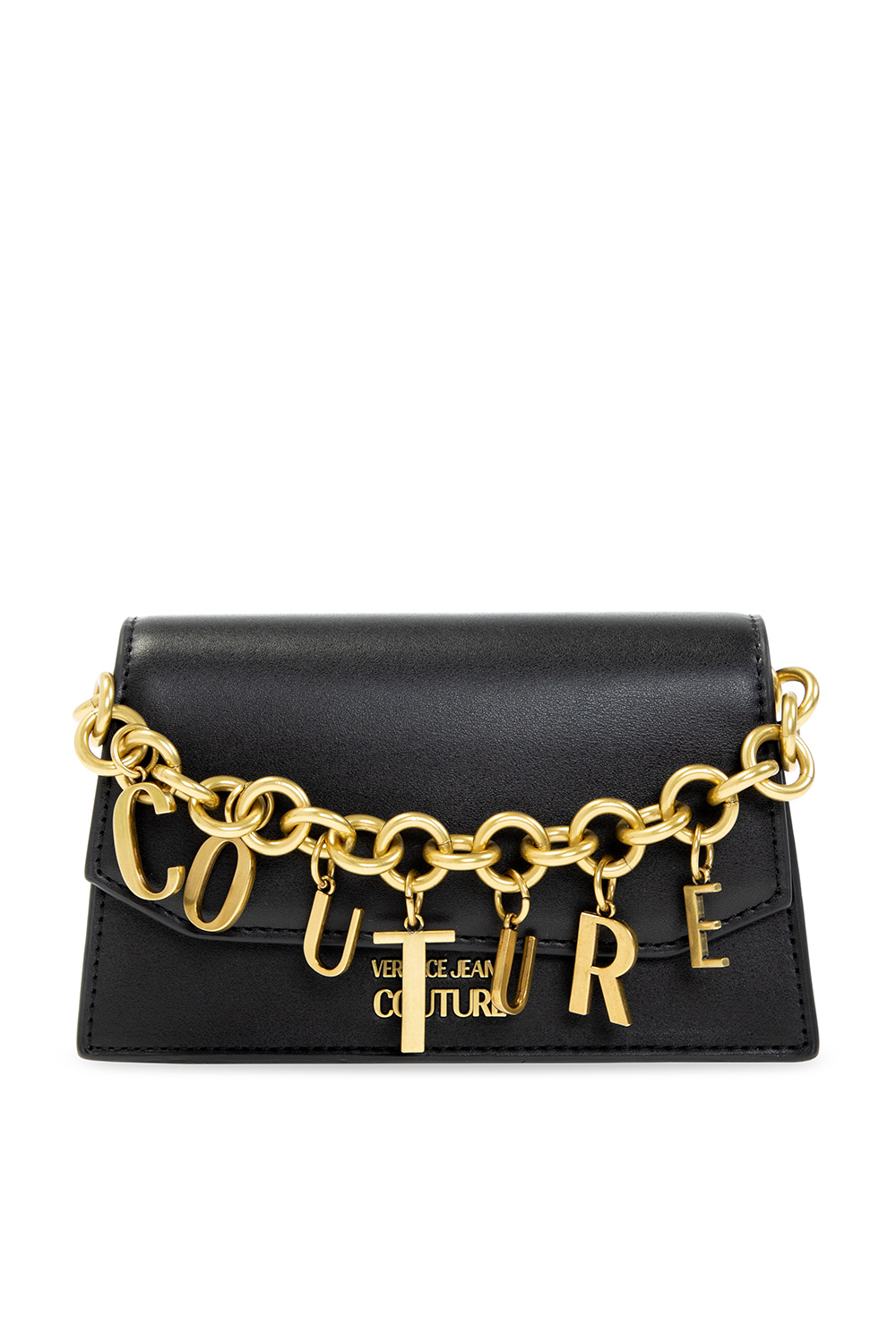 Versace Jeans Couture Chain Couture Tote Bag In Black