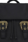 Versace Jeans Couture BLACK Backpack with logo