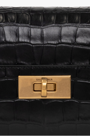 Balenciaga ‘Money Elongate’ shoulder Portable bag
