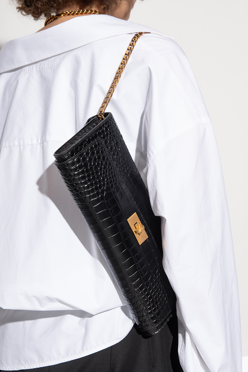 Balenciaga ‘Money Elongate’ shoulder bag