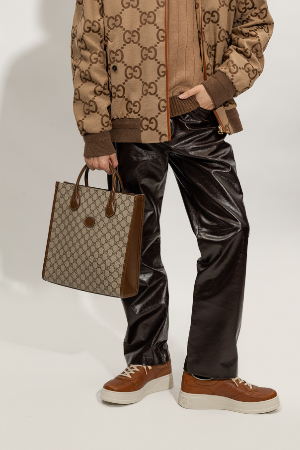 Gucci Torba na ramię z płótna ‘GG Supreme’