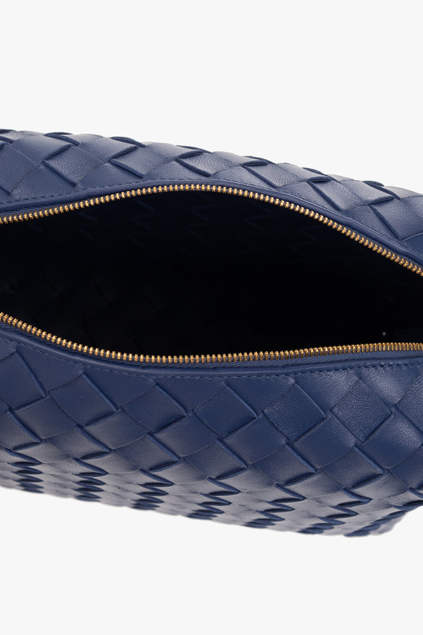 Blue 'Nodini' leather shoulder bag Bottega Veneta - Vitkac Italy