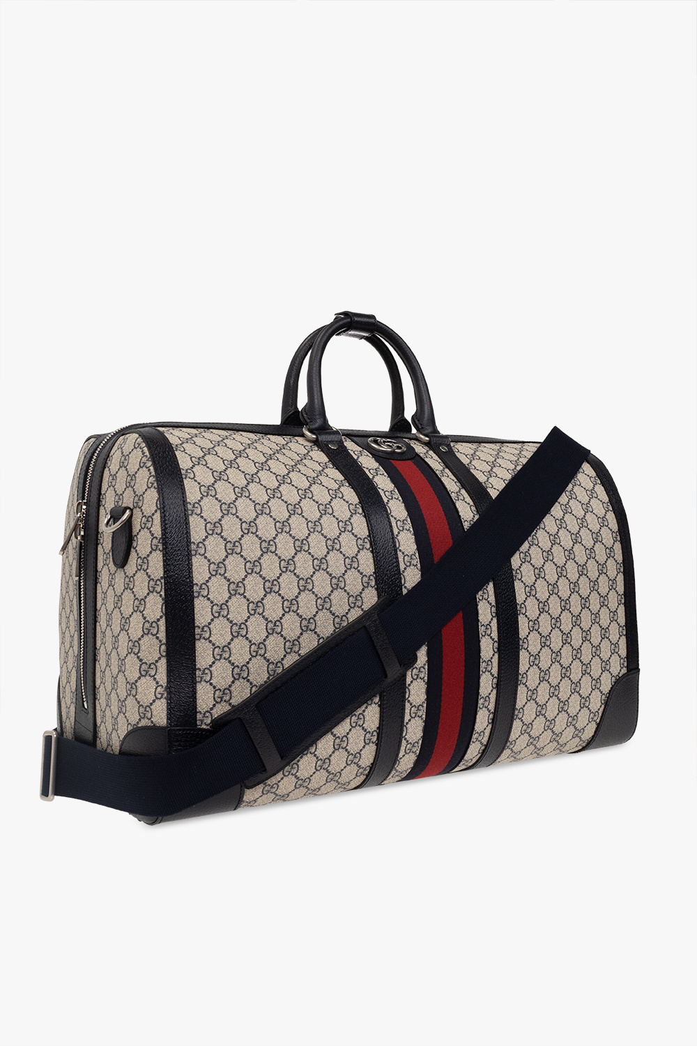 Ophidia large duffle bag in grey and black Supreme