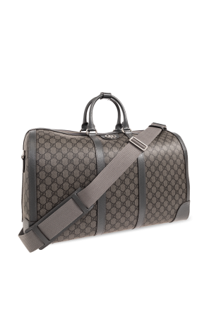 gucci metallic ‘Ophidia Large’ duffel bag