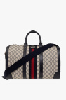 Gucci cream ‘Ophidia Small’ duffel bag