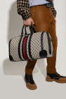 Gucci cream ‘Ophidia Small’ duffel bag