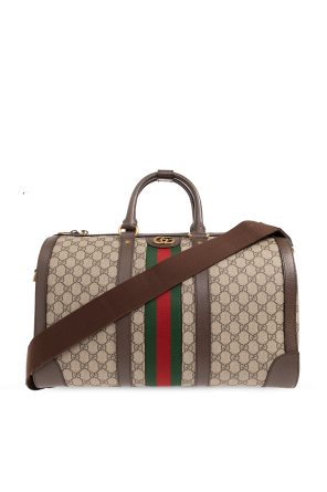 Gucci Umhängetasche Guccissima Beige Canvas