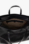 Gucci BLACK Leather duffel bag