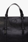 Gucci BLACK Leather duffel bag