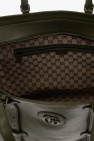 Gucci GREEN Leather duffel bag