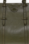 Gucci GREEN Leather duffel bag