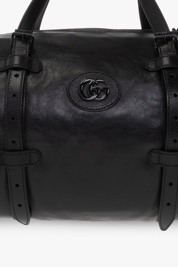 Gucci cardigan Leather duffel bag