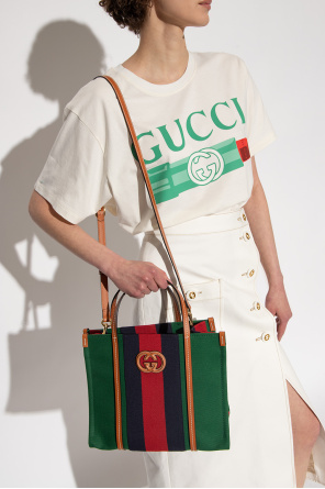 Shopper bag with logo od Gucci