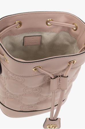 Gucci Pikowana torba na ramię typu ‘bucket’