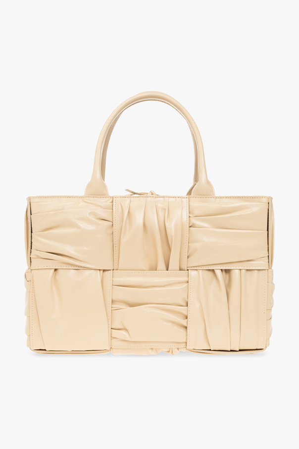 bottega Brick Veneta ‘Arco Small’ shopper bag