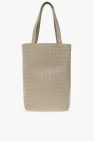 Сумка сумочка на плече шоппер в стиле боттега bottega