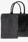 Bottega Veneta BLACK ‘Arco’ shopper bag