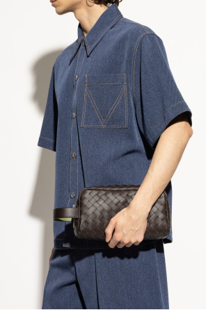 Leather handbag wallace od Bottega Veneta