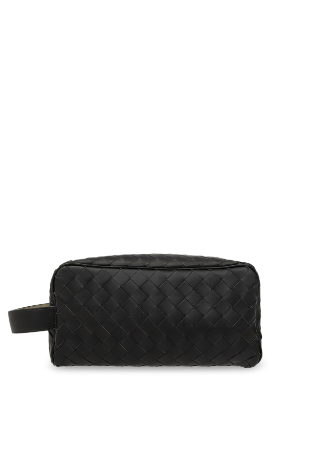 Leather wash bag od Bottega Veneta