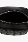Bottega Veneta BLACK ‘Intrecciato’ phone pouch