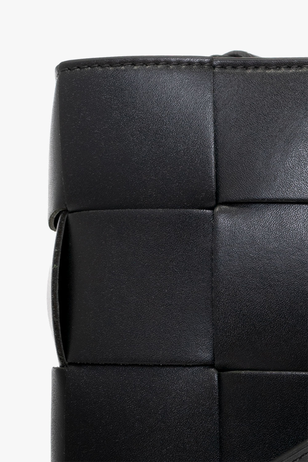 Bottega Veneta Strapped leather phone holder