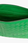 Bottega Veneta GREEN Leather wash bag