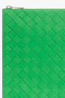 Bottega Veneta GREEN Leather wash bag