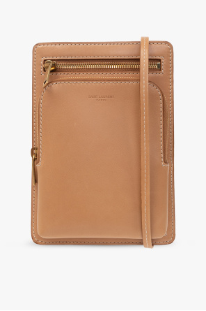 Strapped leather pouch od Saint Laurent